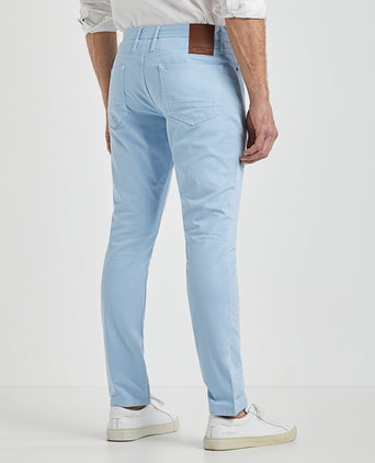 5 Pocket Broek Slim Fit | Light Blue