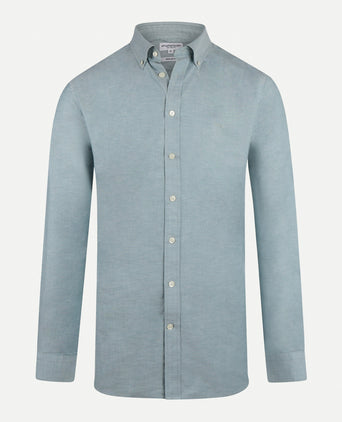 Overhemd Stretch Oxford | Green