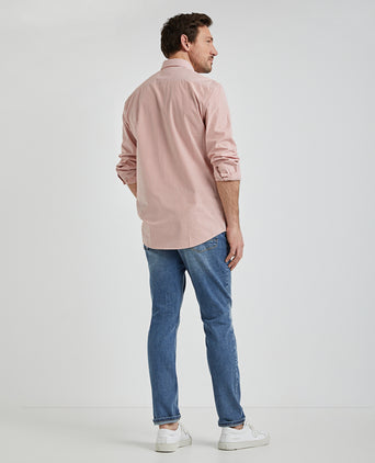 Overhemd Poplin Streep | Terra