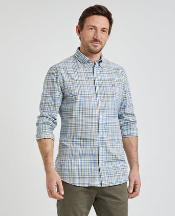 Overhemd Ruit | Olive