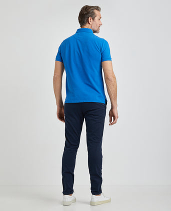Klassieke Polo Regular Fit | Kobalt