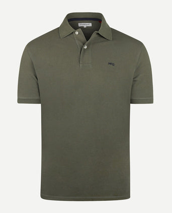 Klassieke Polo Regular Fit | Olive
