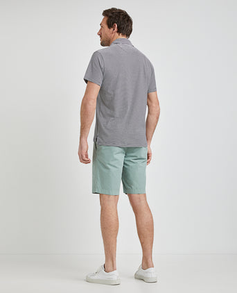 Polo Jersey Stripe | Navy