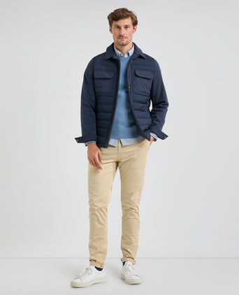 Jacket Overshirt Hybrid | Navy