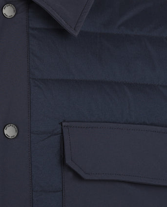 Jacket Overshirt Hybrid | Navy