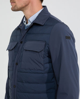 Jacket Overshirt Hybrid | Navy