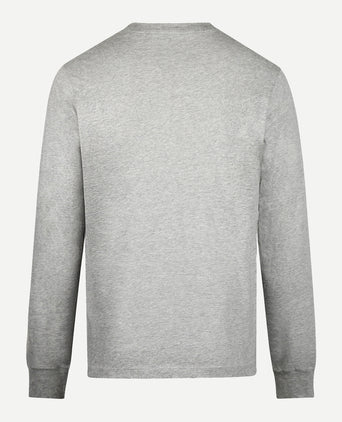 T-Shirt met Lange Mouwen | Medium Grey Melange
