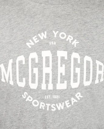 T-Shirt met Lange Mouwen | Medium Grey Melange