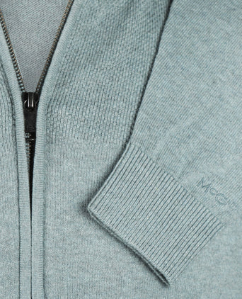 Zip-up Vest | Dark Sage