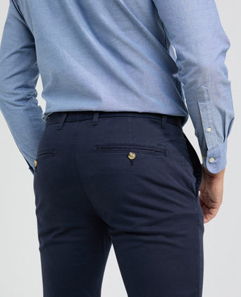 Chino Garment Dyed Slim Fit | Navy