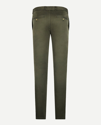 Chino Garment Dyed Slim Fit | PineGreen