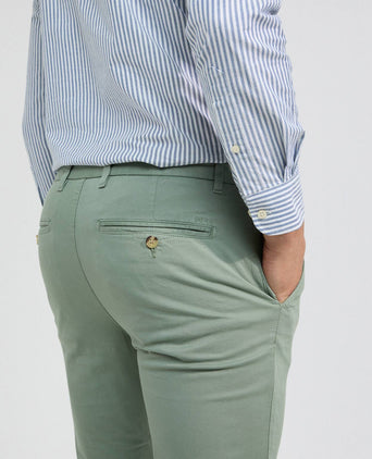 Chino Garment Dyed Slim Fit | Dark Sage