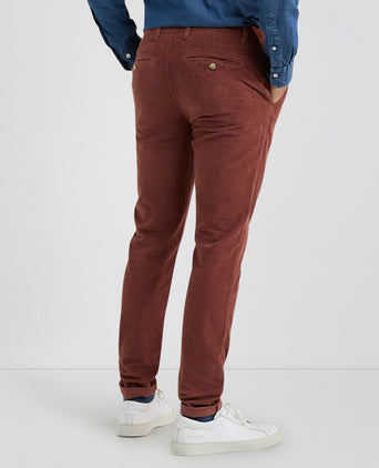 Chino Corduroy Slim Fit | Chesnut