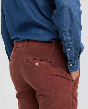 Chino Corduroy Slim Fit | Chesnut