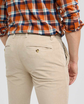 Chino Corduroy Slim Fit | Sand