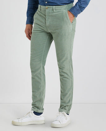 Chino Corduroy Slim Fit | Dark Sage