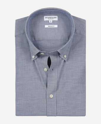 Overhemd Stretch Oxford | Navy