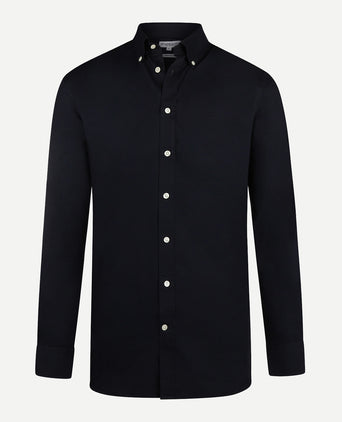 Shirt Stretch Poplin | Navy