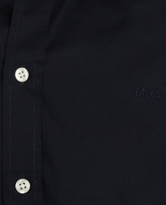 Shirt Stretch Poplin | Navy