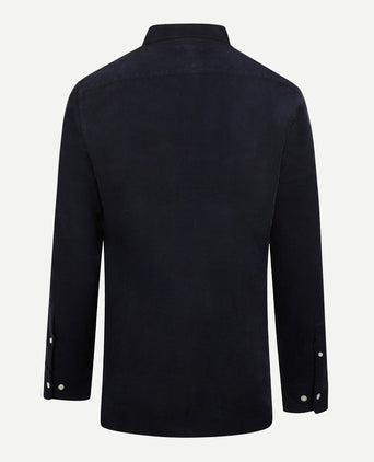 Overhemd corduroy garment dyed | Navy