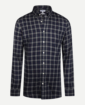 Overhemd Klassiek Ruit | Navy