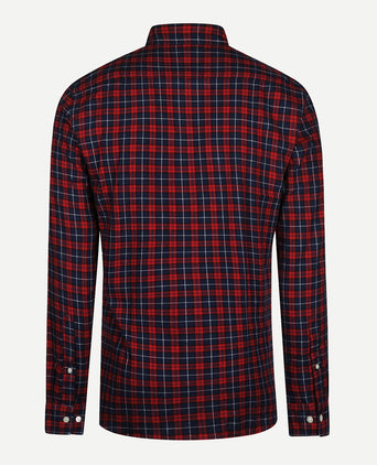 Overhemd Klassiek Ruit | Red
