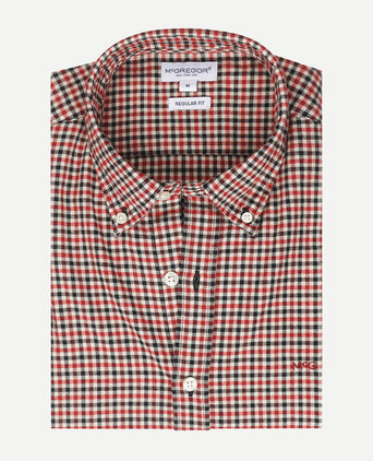Shirt Tattersal Check | Chesnut