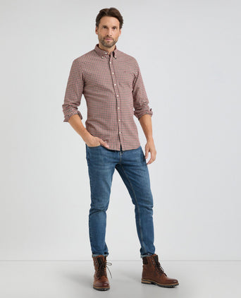 Shirt Tattersal Check | Chesnut
