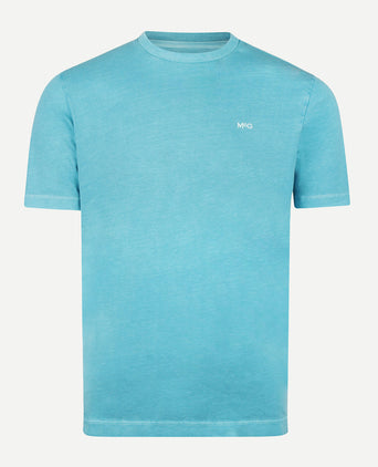 T-Shirt Garment Dyed | Aqua