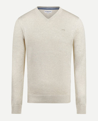Sweater V-neck Cotton | Kit
