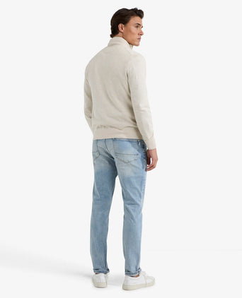 Trui Ritskraag Cotton | Kit