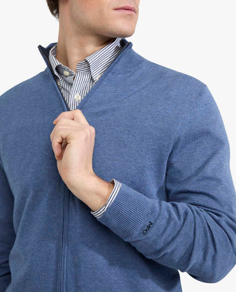 Vest Cotton | Vintage Blue