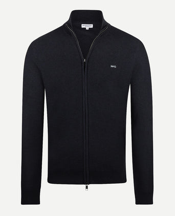 Vest Cotton with Logo | Navy