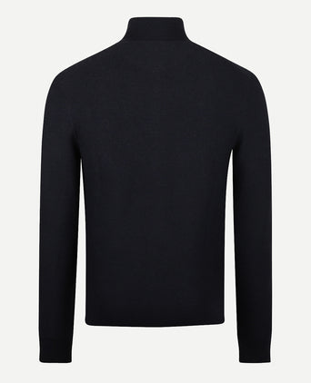 Vest Cotton with Logo | Navy