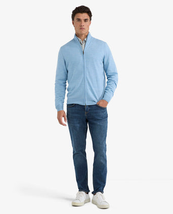 Vest Luxe Merino | Light Blue