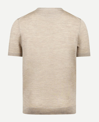 T-Shirt Luxe Merino | Sand