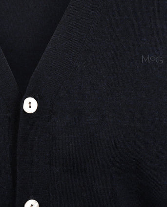 Vest Luxe Merino Button Closure | Navy