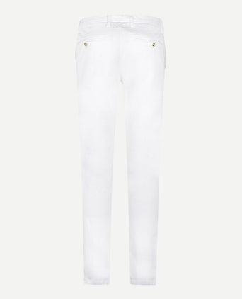 Chino Garment Dyed Modern Fit | White