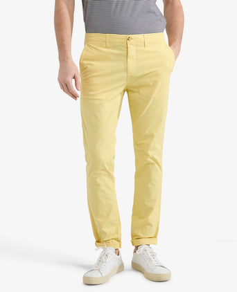 Chino Poplin Modern Fit | Lemon Yellow