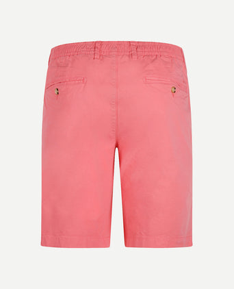 Korte Broek Poplin | Coral Red
