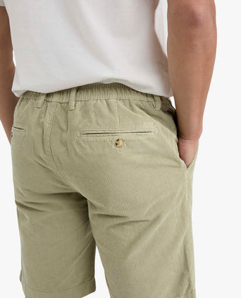 Korte Broek Corduroy | Light Olive