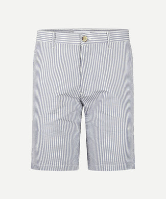 Shorts Seersucker | Medium Blue Shorts Seersucker | Medium Blue