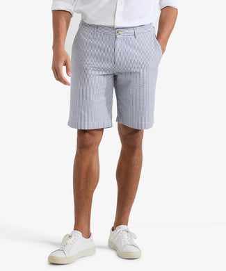 Shorts Seersucker | Medium Blue Shorts Seersucker | Medium Blue