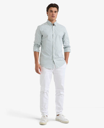 Overhemd Oxford Stretch | Sage