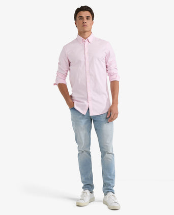 Overhemd Oxford Stretch | Light Pink