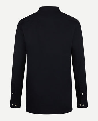 Overhemd Poplin Stretch | Navy