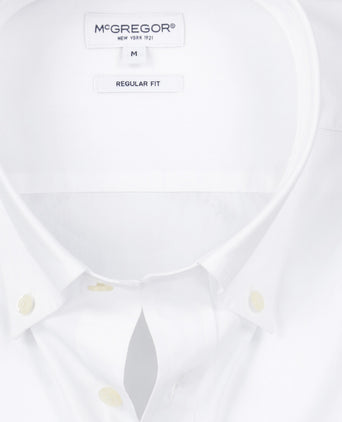 Overhemd Poplin Stretch | White