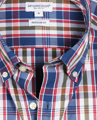 Overhemd Classic Ruit | Vintage Blue