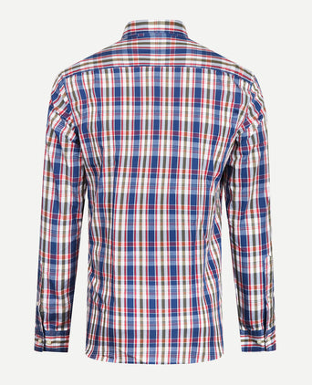 Overhemd Classic Ruit | Vintage Blue