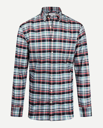 Overhemd Casual Ruit | Navy